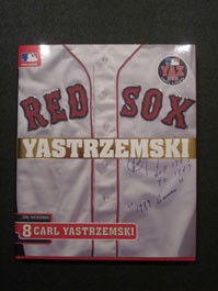Carl Yastrzemski Book Autographed