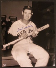 Ted Williams 400 Homeruns Autographed Photo (16 x 20)
