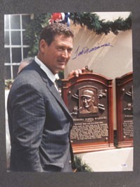 Ted Williams Autographed HOF Photo (16 x 20)