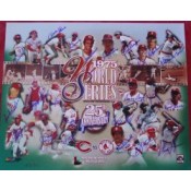 25th Anniversary Autographed Limited Edition of the 1975 World Series - Boston Red Sox/Cincinnati Reds. 