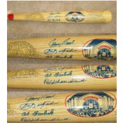 1989 Baseball Hall of Fame Class Autographed Bat