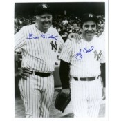 Bill Dickey and Yogi Berra Autographed Photo 