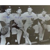 1961 New York Yankees Infield Autographed Photo (16 x 20)