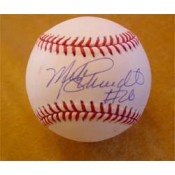 Mike Schmidt Autographed Baseball with #20 Inscription 