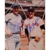 Carl Yastrzemski and Gaylord Perry Autographed Photo (8 x 10)