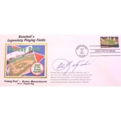 Carl Yastrzemski Autographed Special Post Office Cover Honoring Fenway Park