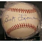 Buck Leonard Autographed Baseball Pre-Stroke