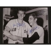 Carl Yastrzemski and Jim Lonborg Autographed Photo (16 x 20)
