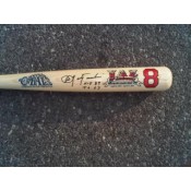 Carl Yastrzemski 50 Years Major League Debut with Red Sox Commemorative Autographed Bat