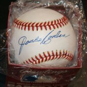 Jocko Conlan Autographed Baseball