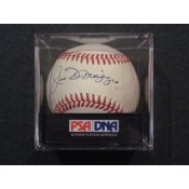 Joe DiMaggio Autographed Baseball (D)