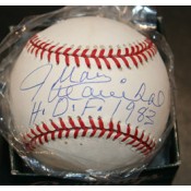Juan Marichal Autographed Baseball with HOF 83 Inscription 